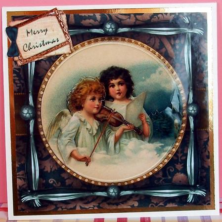 Musical Angels Quick Card by Cheryl French