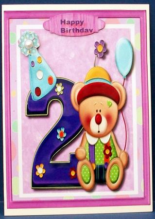 Little Teddys 2nd Birthday  by Cheryl French