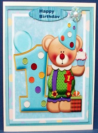 Little Teds 1st Birthday by Cheryl French