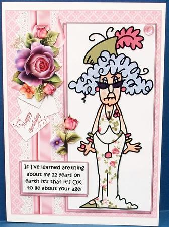 Stella Has Learned Things Quick Card by Cheryl French