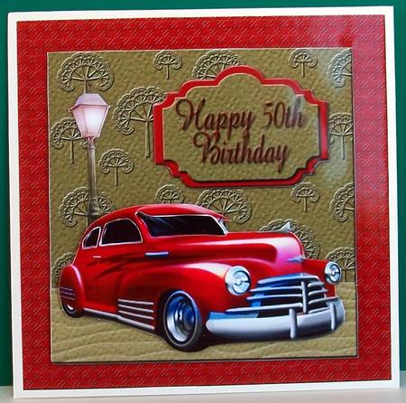 Old Red Car by Cheryl French