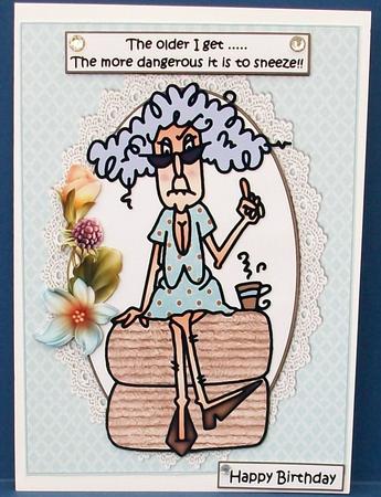 Stella the Older I Get Quick Card by Cheryl French