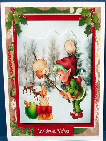 Keeping Warm by Toasting Marshmallows by Cheryl French