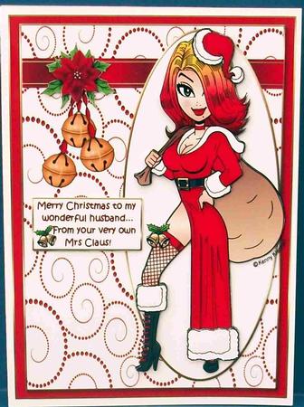 Merry Christmas from Mrs Claus Husband/partner by Cheryl French