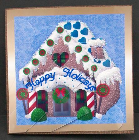 Gingerbread House 1 by Cheryl French