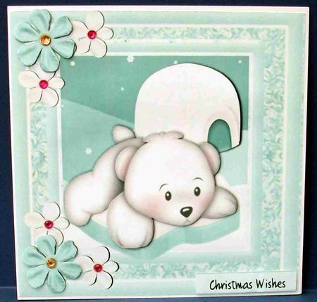 Little Polar Bears Ice Block by Cheryl French