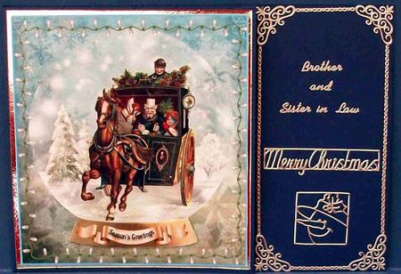 Saving Christmas Quick Topper and Insert by Cheryl French