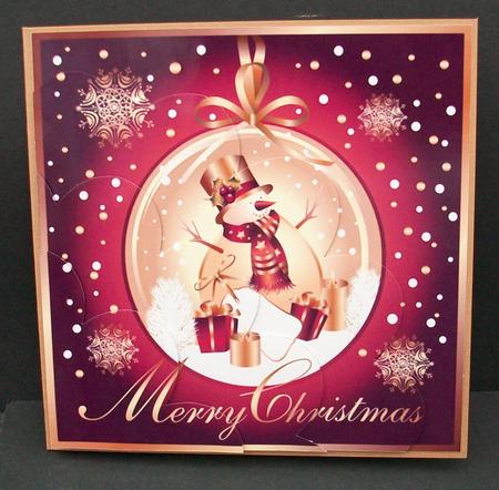 Snowman Bauble 2 by Cheryl French
