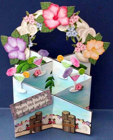 Beach Birthday Party Cascade Kit by Cheryl French