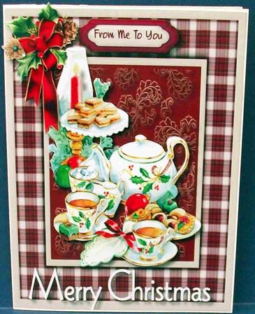 Cup of Tea, Mince Pies , and Christmas Wishes by Cheryl French