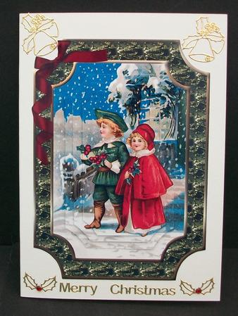 Christmas Boy and Girl by Cheryl French