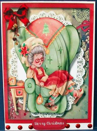 Grandma's Wait for Santa Too, Pyramid by Cheryl French