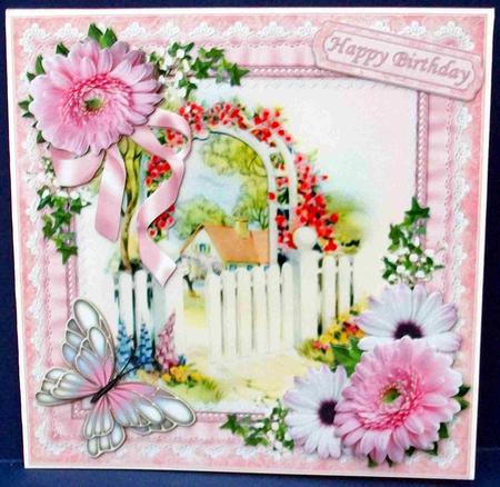 8x8 Cottage Garden Gate Mini Kit by Cheryl French