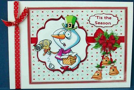 The Jolly Snowman 3 by Cheryl French
