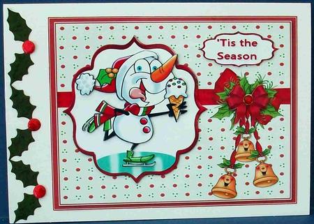 The Jolly Snowman 2 by Cheryl French