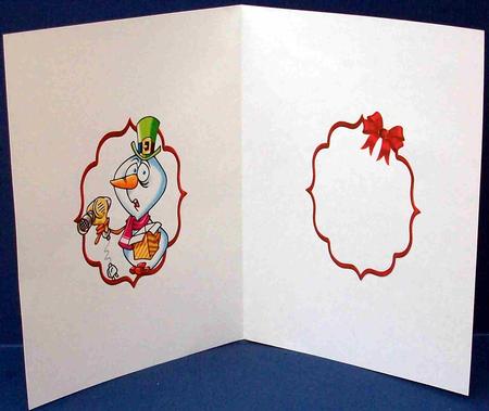 The Jolly Snowman 3 Insert by Cheryl French