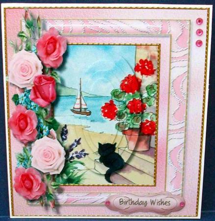The Peaceful Harbour Scene  by Cheryl French