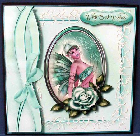Mini Kit 8x8 a Touch of Aquamarine by Cheryl French