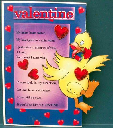 Valentine Chick by Cheryl French