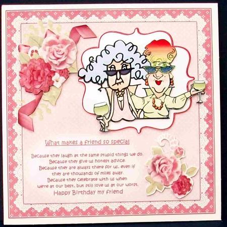 Stella and Her Special Friend Quick Card by Cheryl French