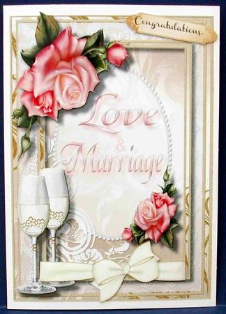 Happy Anniversary with Lace and Pearls by Cheryl French