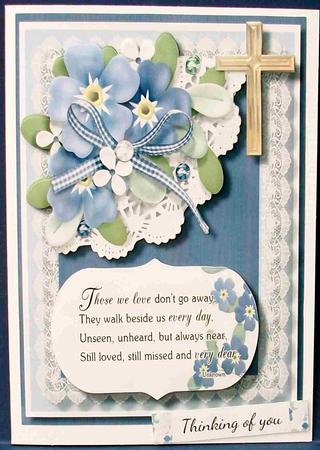 Sympathy, Those We Love Don't Go Away  by Cheryl French