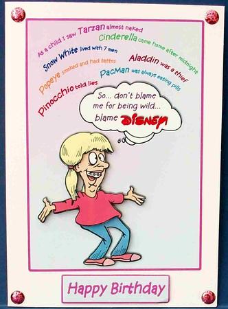 Blame Disney by Cheryl French