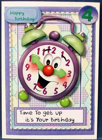 Time to Get Up It's Your Birthday by Cheryl French