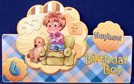 Stand Up and Over the Top- Video Games Birthday Boy by Cheryl French