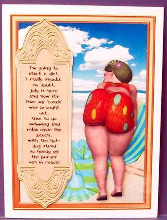 Beach Babe - Diet in July by Cheryl French