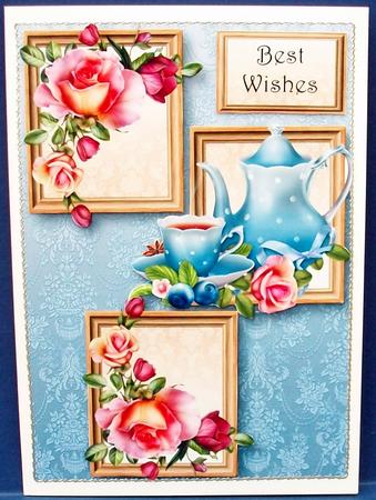 Time for Tea Frame Trio by Cheryl French