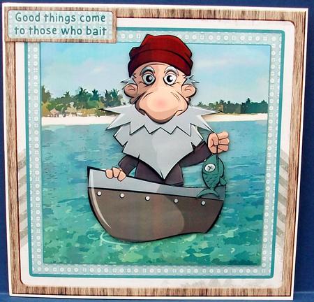 Gone Fishing Card Mini Kit by Cheryl French