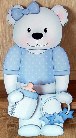 3D on the Shelf Card Kit - Bobbi Baby Bear by Cheryl French