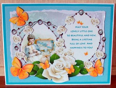 Lovely Little One Decoupage Mini Kit by Cheryl French