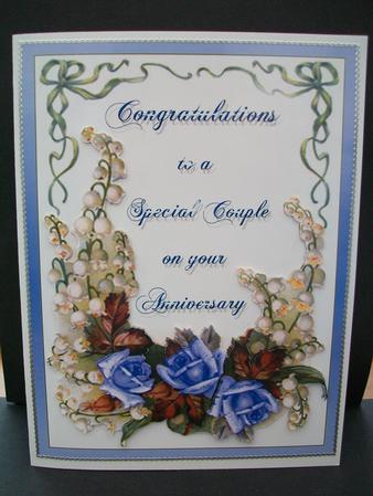 Anniversary for a Special Couple by Cheryl French