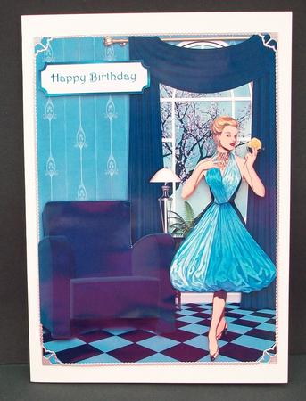 Aqua Room Delight by Cheryl French
