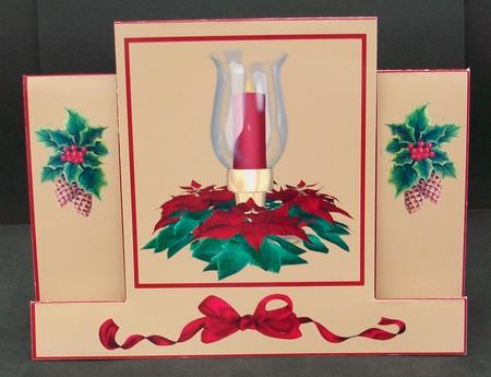 Christmas Light Pop Out Stepper by Cheryl French