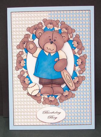 Birthday Bear by Cheryl French