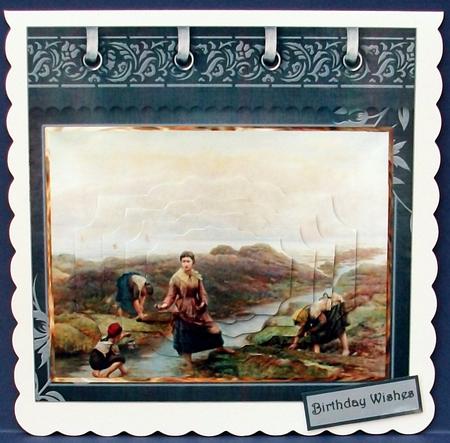 Gathering Periwinkles in the Rock Pools by Cheryl French