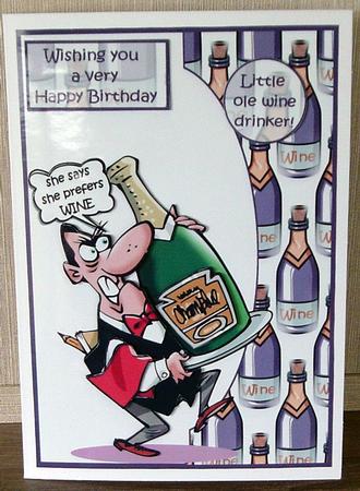 The Lady Prefers Wine by Cheryl French