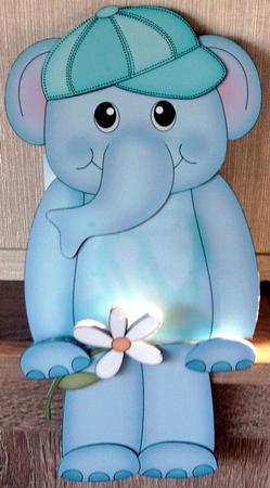3D on the Shelf Card Kit - Levi Elephant by Cheryl French