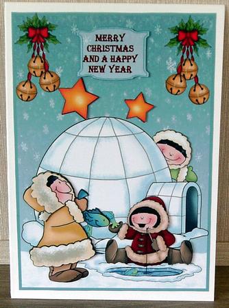 Eskimo Kids by Cheryl French