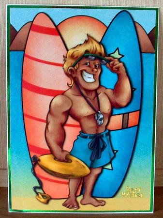 Surfs Up by Cheryl French