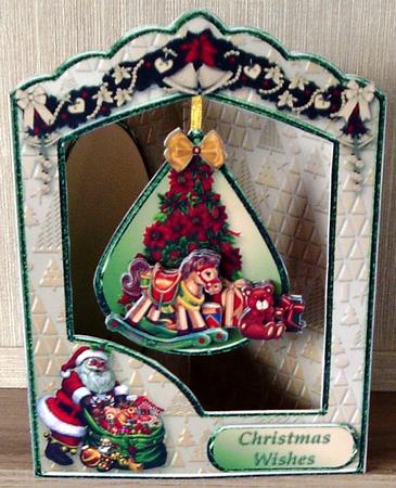 Under the Tree - Teardrop Pendant Card Mini Kit by Cheryl French
