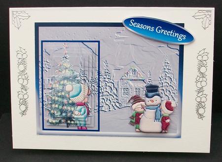 Snowball Fun Topper by Cheryl French