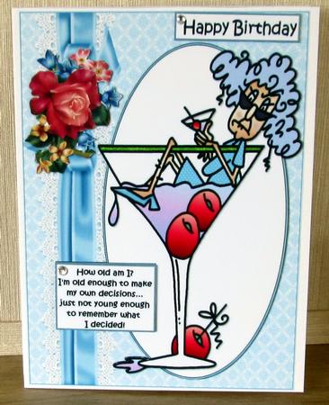 Stella Makes Her Own Decisions Quick Card by Cheryl French