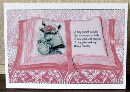 3 Page Book Card by Cheryl French