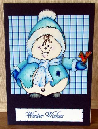 Winter Wishes Topper by Cheryl French