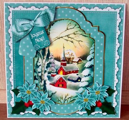 Dteal Church Joyeux Noel 6in Christmas Step by Step by Cheryl French