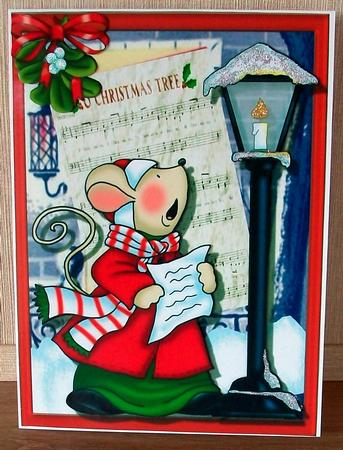 Topper and Verse, Carols Under the Lamplight  by Cheryl French